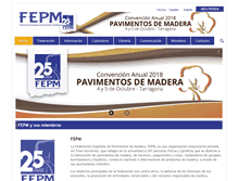 Tablet Screenshot of fepm.es